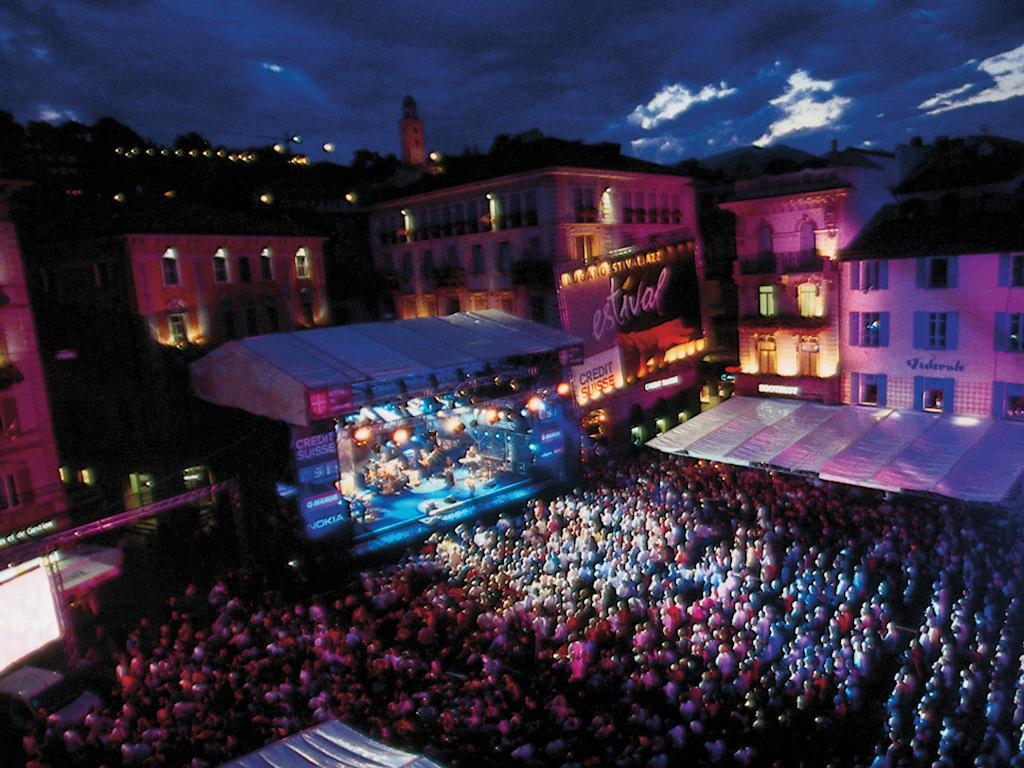 Hotel City Lugano Esterno foto