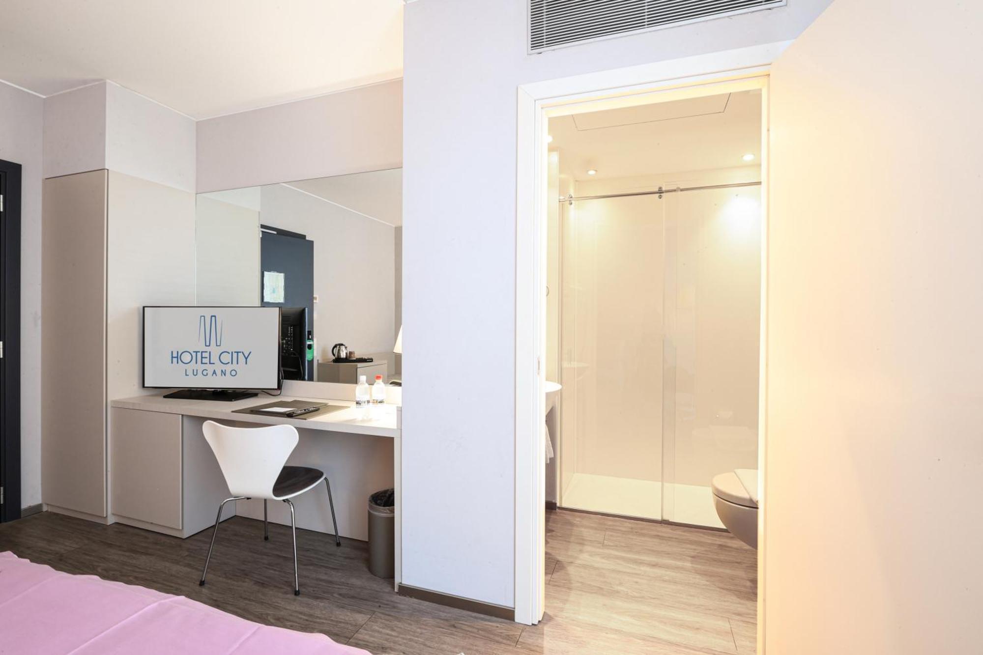 Hotel City Lugano Esterno foto