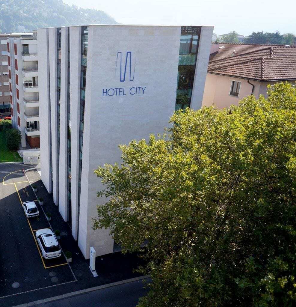 Hotel City Lugano Esterno foto
